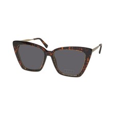 Diff Women's Becky IV Cat-Eye 56mm Sunglasses Wildcat Leopard Gold SDFBCK4