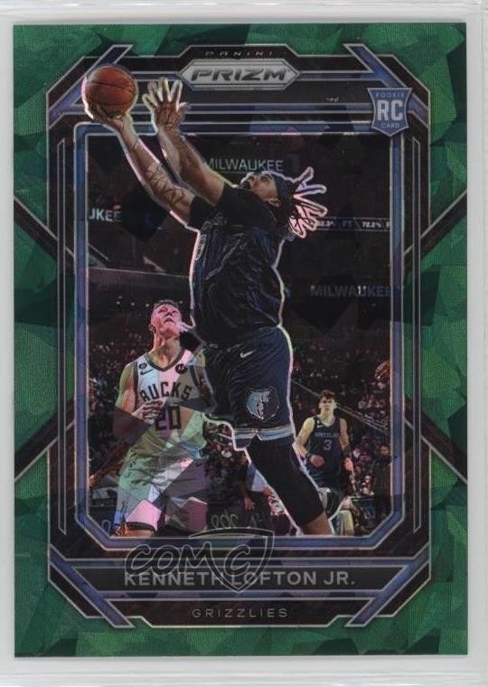 2022-23 Panini Prizm Green Ice Prizm Kenneth Lofton Jr #253 11ur