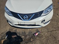 14 - 21 Nissan Pulsar MK3 C13 5DOOR - Front Bumper In White QAB Without Top Gril