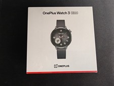OnePlus Watch 3 - 43mm - Black Steel - Brand New Sealed