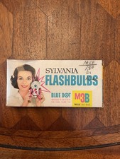 Vintage Sylvania M3B Blue Dot Flashbulbs Some Have Been Used