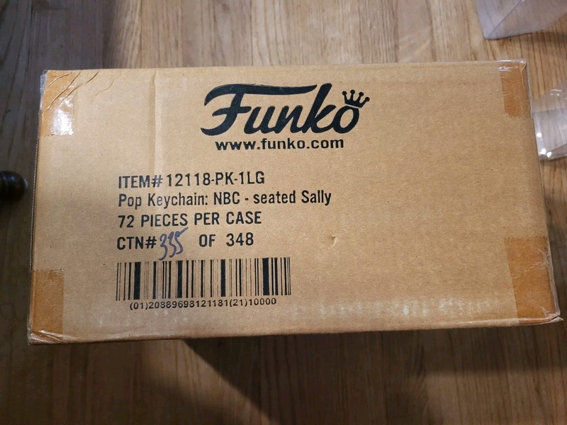Funko Pop Pocket Keychain Nightmare Before Christmas SEATED SALLY Master Case 72