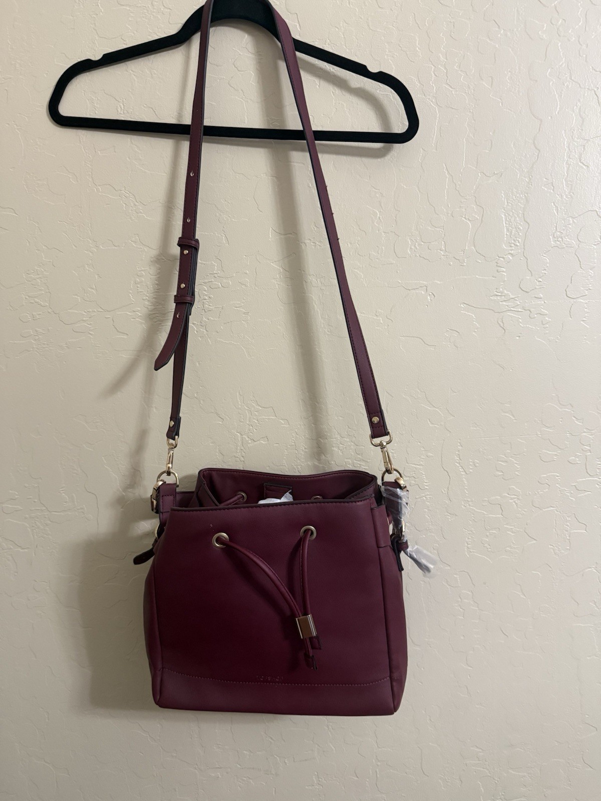 Topshop Burgundy Handbag/ Shoulder Bag NWOT