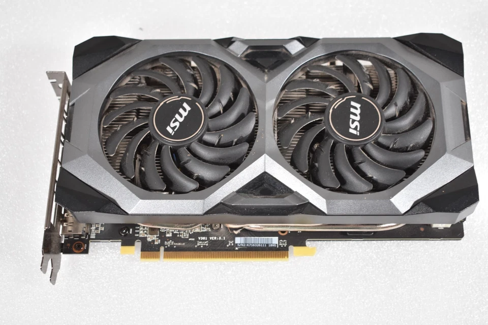 Used MSI Radeon RX 5600 XT Mech OC GDDR6 Graphics Card Tested - Image 3 of 4