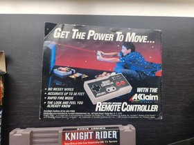 Knight Rider -  (Nintendo NES Video Game, 1989) - Complete In Box CIB Tested
