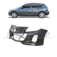 Stoßstange vorne grundiert SRA Markierung für Mazda 3 (BL) Baujahr 01/11 - 12/12