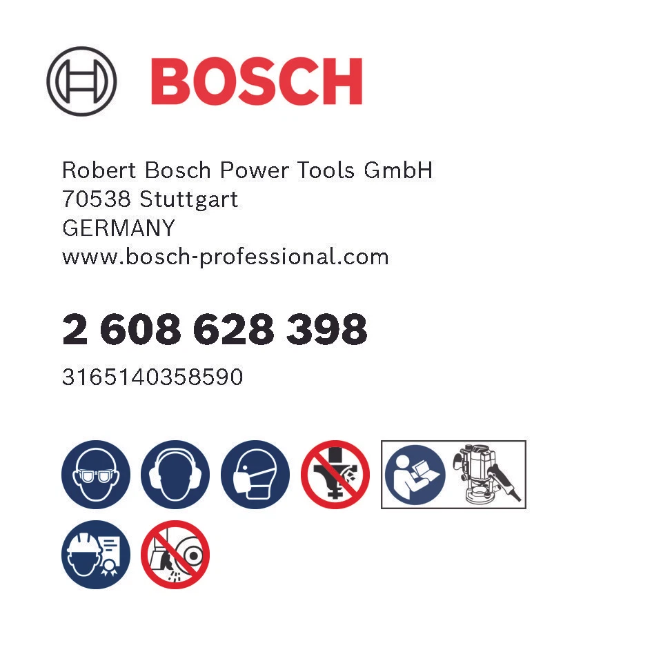 Bosch Profilfräser H, 8 mm, R1 2,4 mm, D 12,7 mm, L 12,4 mm, G 46 mm - Bild 4 von 4