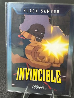 2025 Keepsakes Invincible S1 #84 Black Samson Blue Parallel