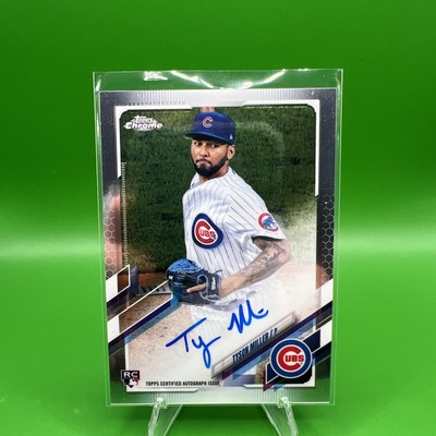 2021 Topps Chrome - Rookie Autographs Tyson Miller #RA-TMI (AU, RC)