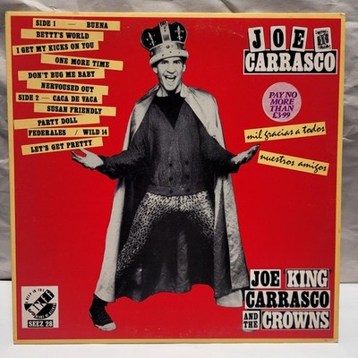 HEAR Joe King Carrasco Mil Gracias A Todos Muestros Amigos New Wave Tex Mex LP