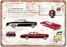1955 Vintage DeSoto Auto Advertisement Retro Look Reproduction Metal Sign A14112