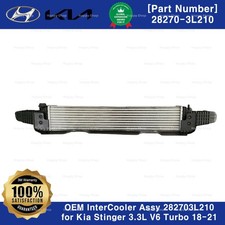 Genuine OEM InterCooler Assy 282703L210 for Kia Stinger 3.3L V6 Turbo 2018-2021