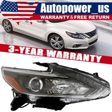 For Nissan Altima 2016-2018 LED Headlight Headlamp With DRL Right Passenger Side