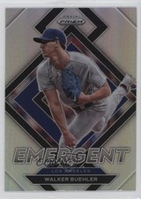 2022 Panini Prizm Emergent Silver Prizm Walker Buehler #E-15 1pm1