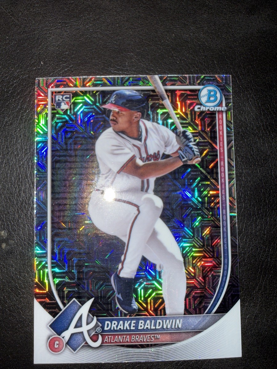 2025 Bowman Chrome Refractor- Drake Baldwin, Drake Baldwin #75 (RC 