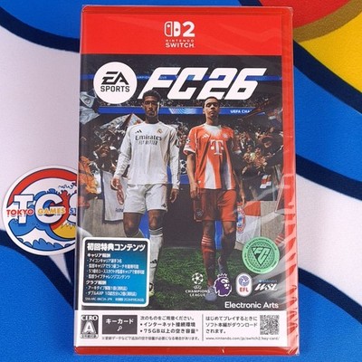 EA Sports FC 26 Nintendo Switch 2 Japan Ed. [GAME CART] [Multilingual/Football]