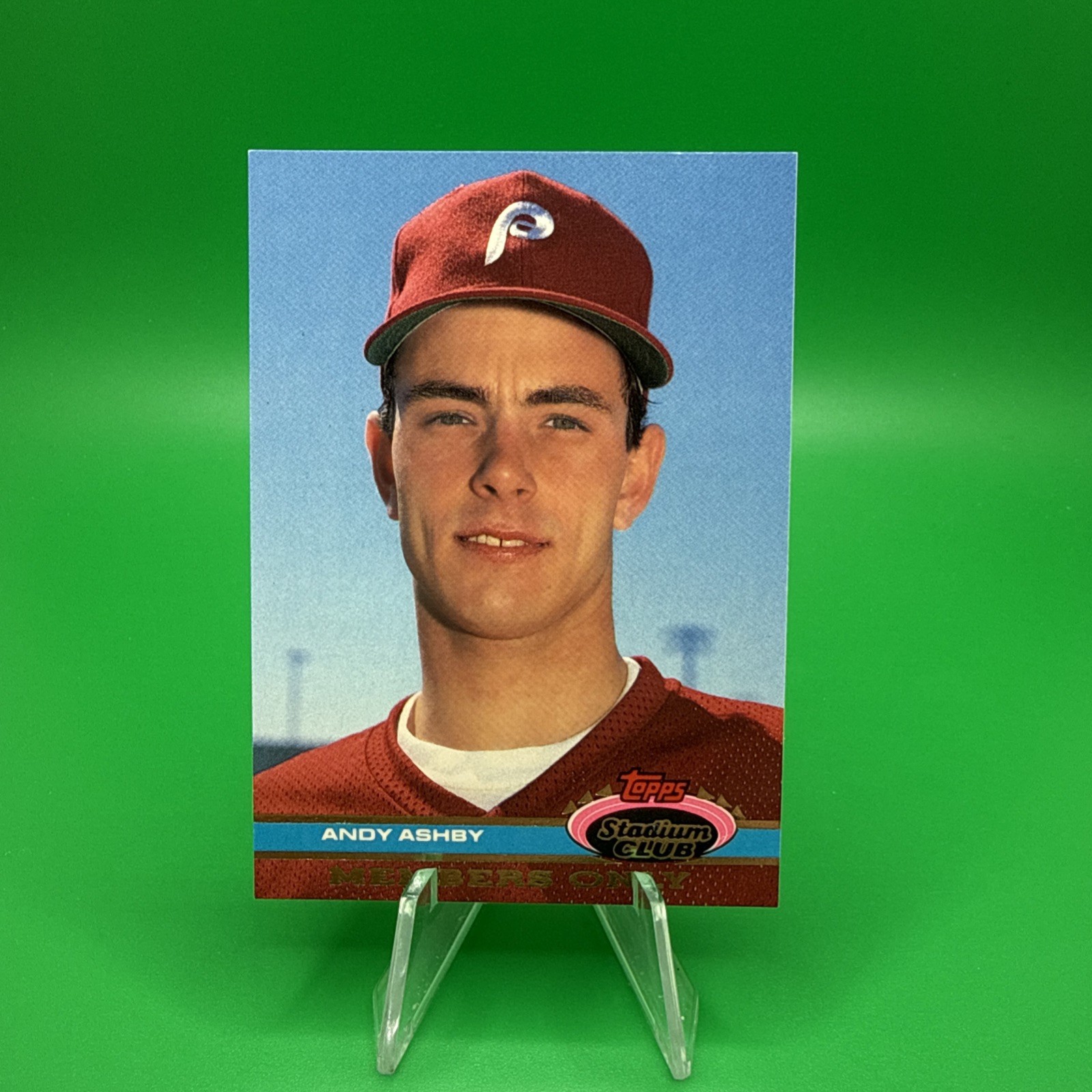 1991 Topps Stadium Club Members Only - Andy Ashby (RC). H2