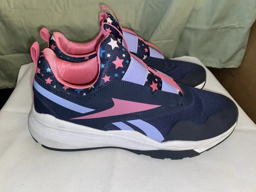 Sneakers Reebok bambina taglia 6 5 Sprinter slip running blu navy rosa scarpe nuove
