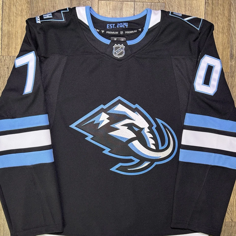 NWT Utah Mammoth Karel Vejmelka Fanatics Premium Hockey Jersey Men’s 42 S $230 - Image 2 of 4