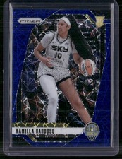 2024 Panini Prizm WNBA #93 Kamilla Cardoso Blue Velocity Prizms
