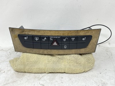 07-09 Mercedes W211 E350 E550 Hazard Control Door Lock Switch Panel OEM