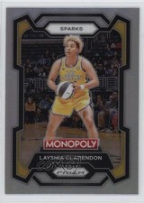 2024 Panini Prizm Monopoly WNBA Silver Prizm Layshia Clarendon #57 9et