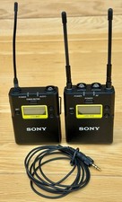 SONY Wireless Bodypack Pro Microphone System (UTX-B03 + URX-P03)  + Sony lav mic