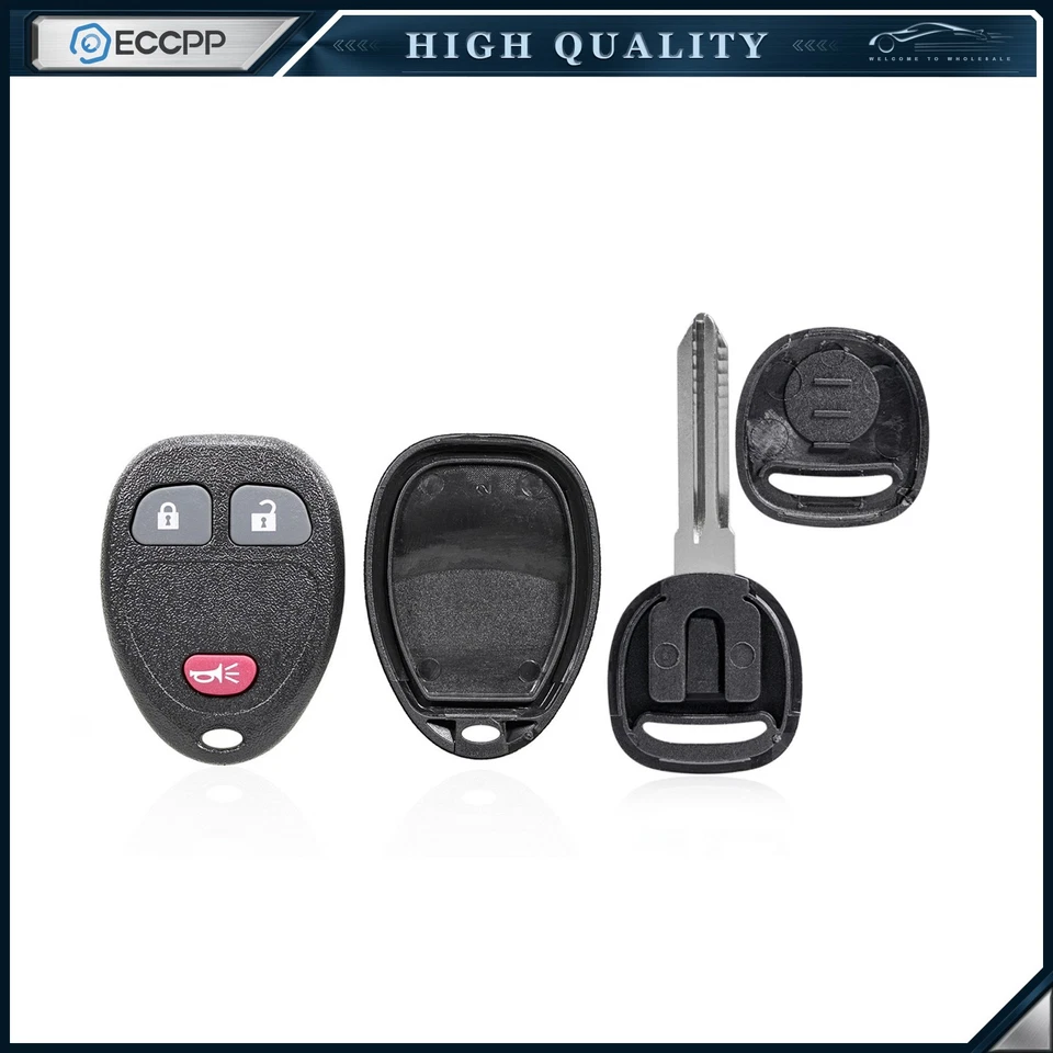 Mando a distancia para Chevrolet Silverado Express GMC Sierra Yukon Cadillac + llave Foto 3 de 4