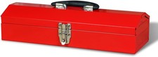 BIG RED Torin TB102 16" Hip Roof Portable Steel Tool Box - Red