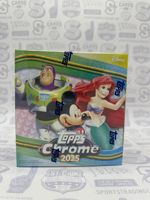 ebaylive RipnShip 2025 Topps Disney Chrome Mega Box