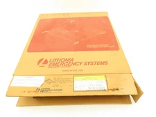 Lithonia Lighting ELA2RIS 120/277 ELN Green LED Rough-In Section Emergency Exit