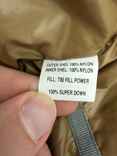 Wild Sports 900 Super Down Jacket Men's M Blue 700 Fill Hooded Puffer Nepal image 7