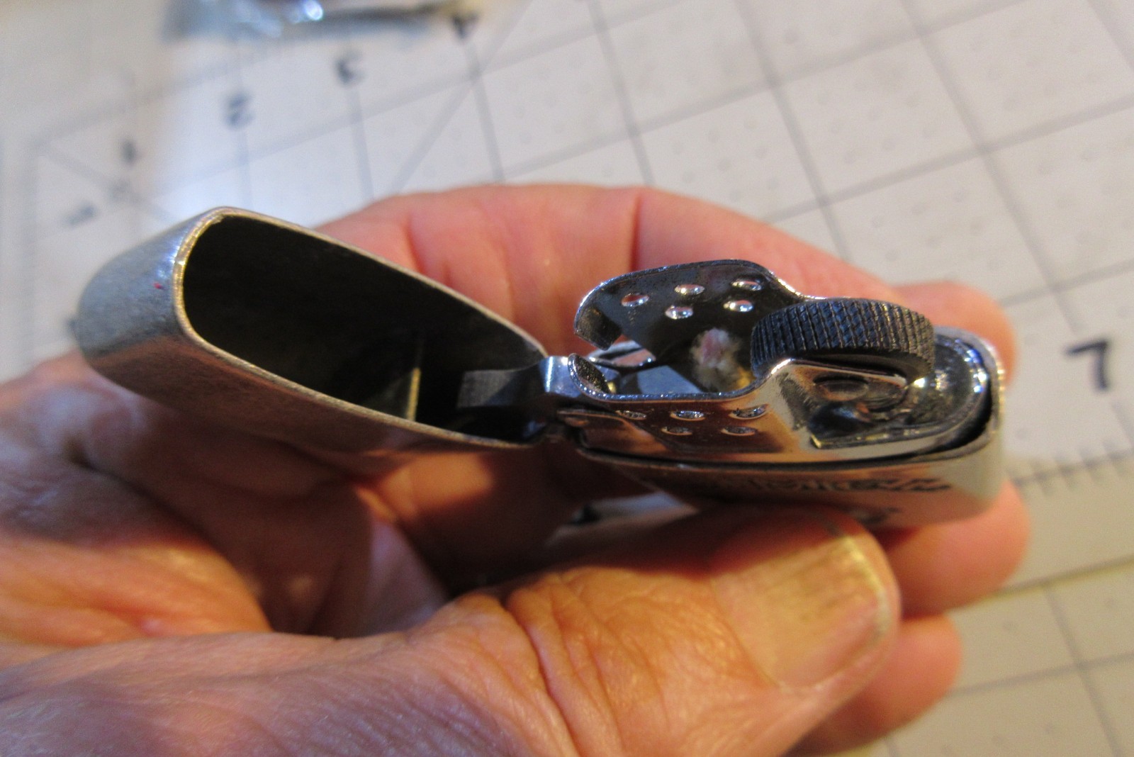 CAMEL LIGHTER RJR PROMO UNSTRUCK Aged pewter ROUNDED NOS VINTAGE 1990’S