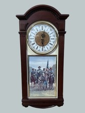 The Great Commander Wall Clock Danbury Mint Kunstler