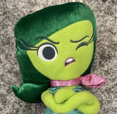 Disney Pixar Inside Out Movie-Green Female Disgust Emotion Plush Doll-11  to 12 