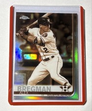 2019 Topps Chrome - Alex Bregman #19 Sepia Refractor