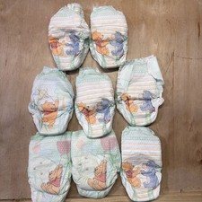 8 Huggies Little Snugglers Sz 3 Winnie The Pooh Disney Collectors Diaper