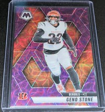 Geno Stone 2025 Mosaic #186 Purple Scope - Bengals