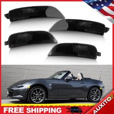 4x Smoked Lens Side Marker Housing For Light Miata 16-22 Mazda Only Na1j-51-5e0b 4x Smoked Lens Side Marker Housing For Light Miata 16-22 Mazda Only Na1j-51-5e0b