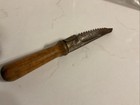 Antique Fruit Corer pitter wood handle design 6.5in length GREAT DECOR  — photo 9