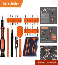 Compact 45PCS Precision Screwdriver Set - Ergonomic Design, Ideal for Repairs