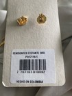 Entrelazos 24k Gold Platin Elephant Dangle Earrings. New with tags — photo 4