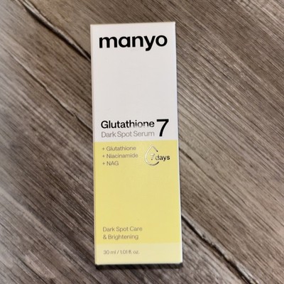 MANYO Glutathione 7 Dark Spot Serum, Niacinamide Serum for Uneven Skin Tone, ...