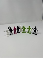 Vintage 1970  s Lot of 8 TimMee Galaxy Laser Team Space Star Patrol Nifty 
