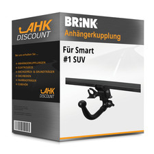 Für Smart #1 SUV 06.2022-jetzt BRINK Anhängerkupplung abnehmbar NEU