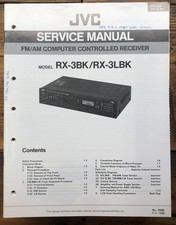 JVC RX-3 Receiver Owner AND Service Manual Orig 