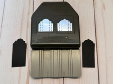 Stampin' Up Treasured Tags Punch Retired Multi Widths