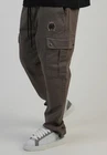 SikSilk Mens Brown Loose Fit Cargos Medium 32" Waist