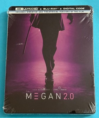 M3GAN 2.0 (4K UHD + Blu-ray 2025, STEELBOOK) New/Sealed. MEGAN 2.0