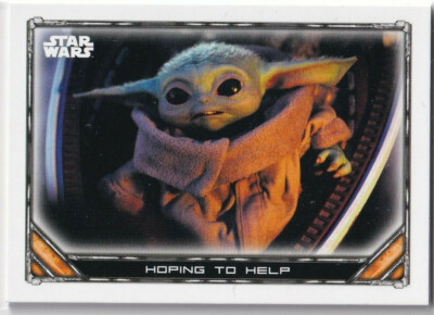 Topps Star Wars The Mandalorian Trading Cards Karte Nr. 12 Hoping to Help